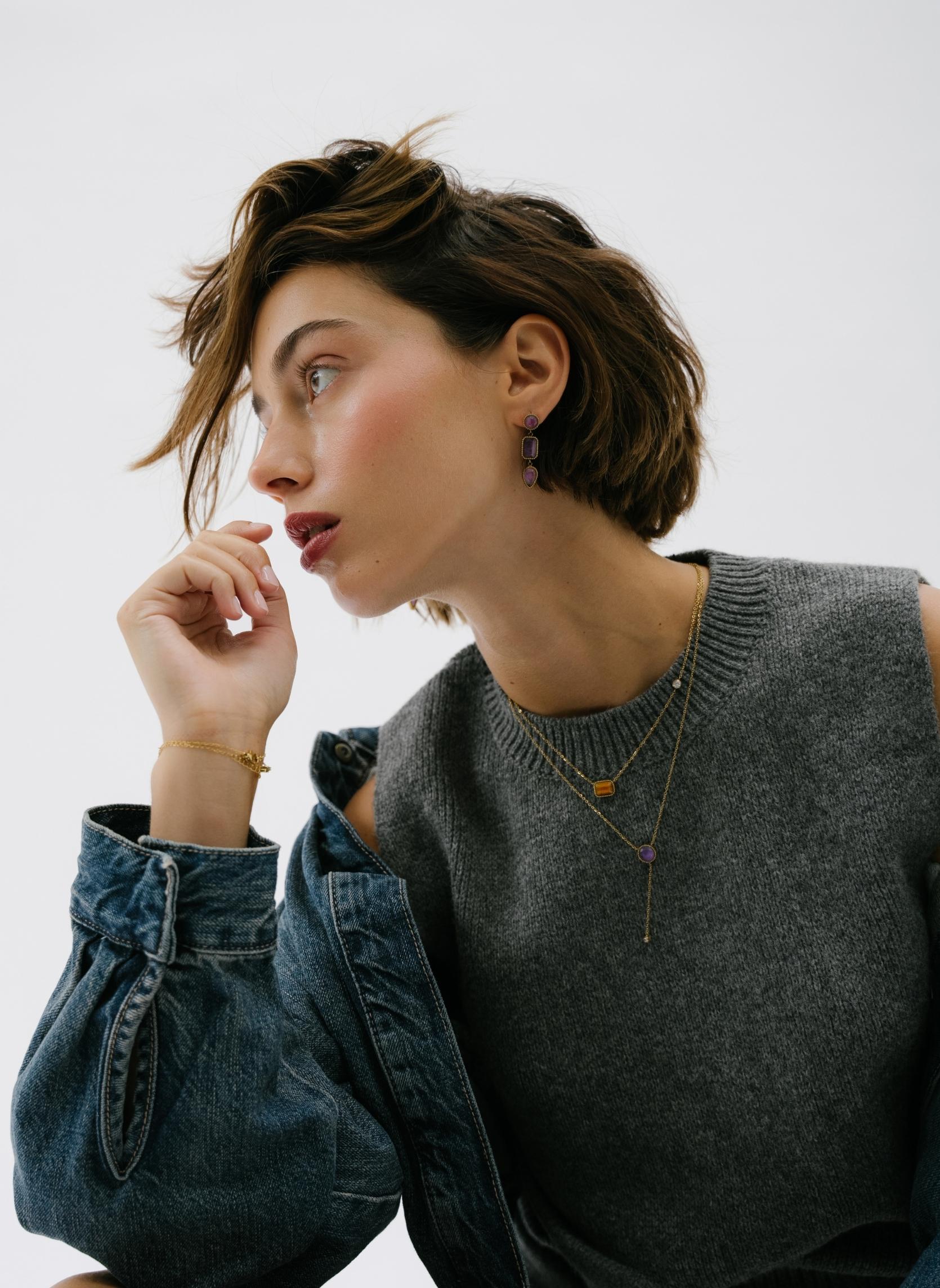 Chain necklace Themis