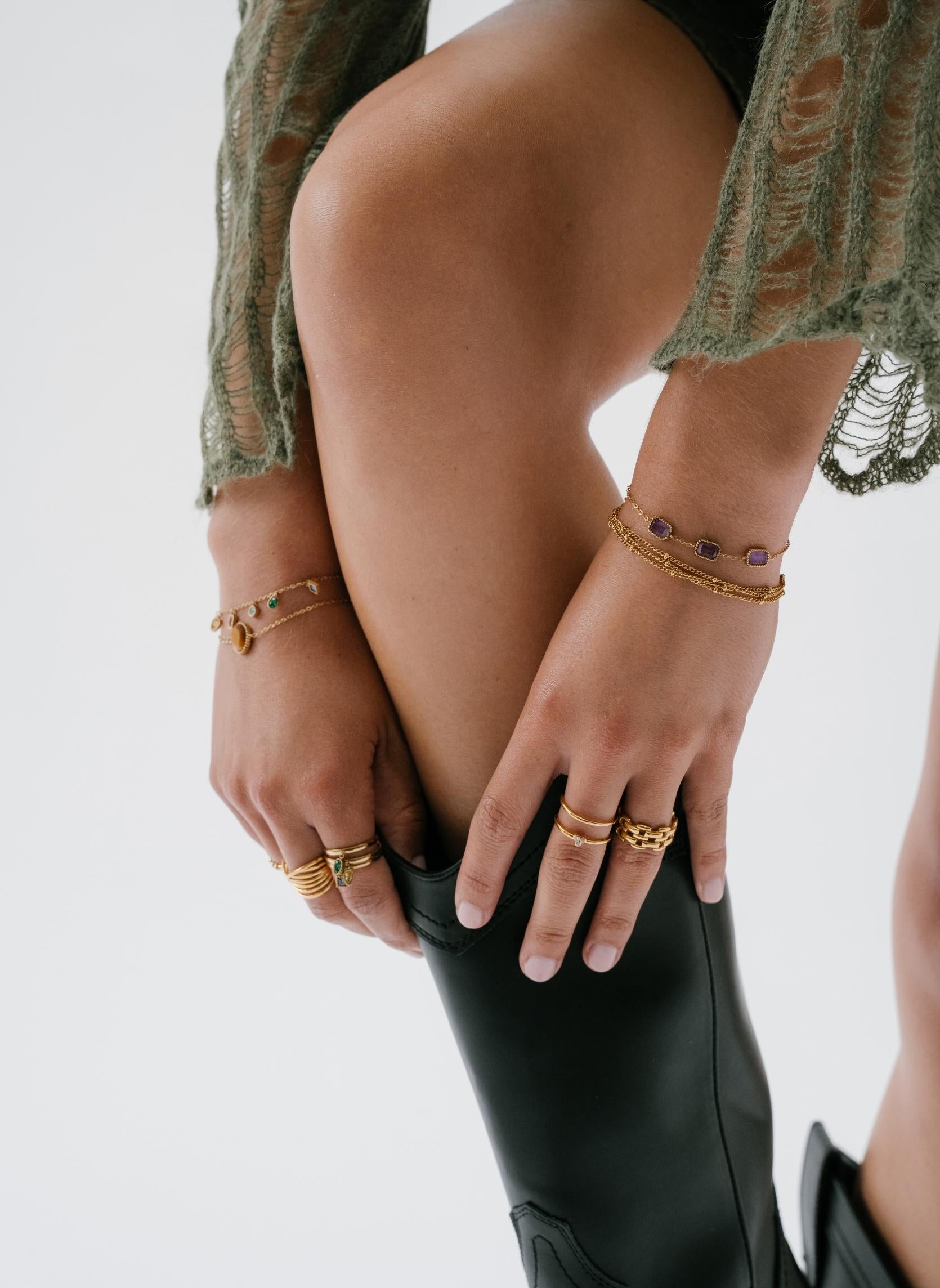 Chain bracelet Eurybie