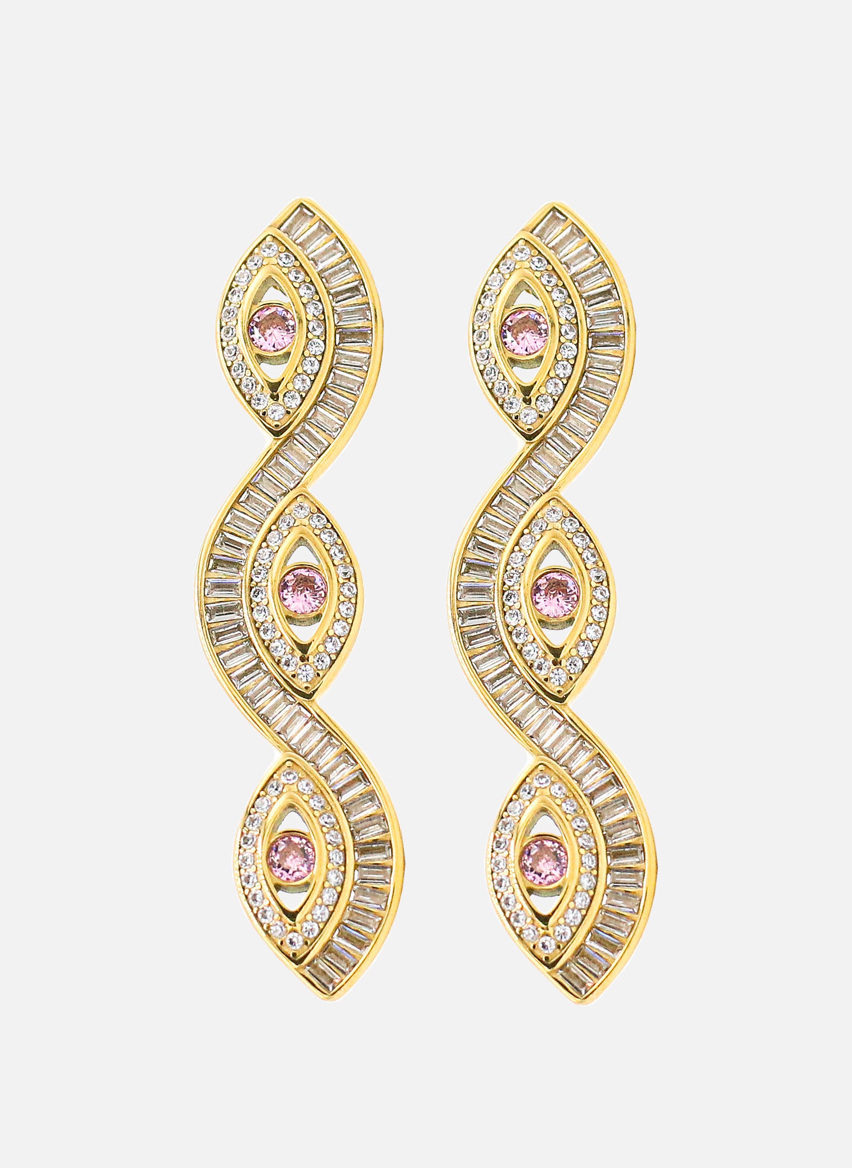 Boucles d'oreilles pendantes Hathor
