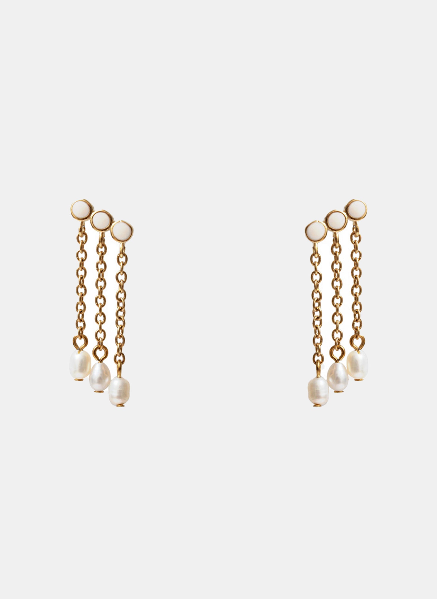Boucles d'oreilles pendantes Nolia
