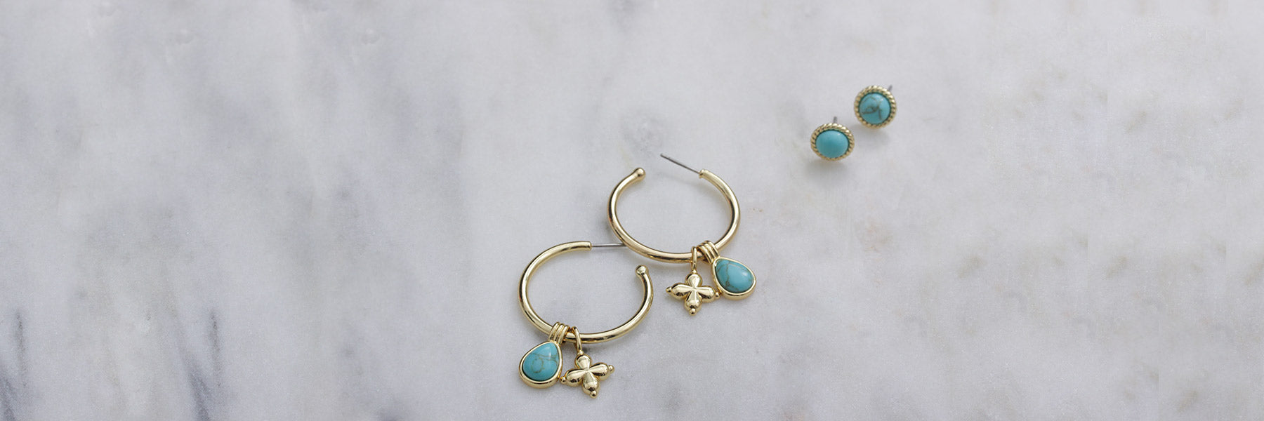 Boucles d'oreilles Turquoise