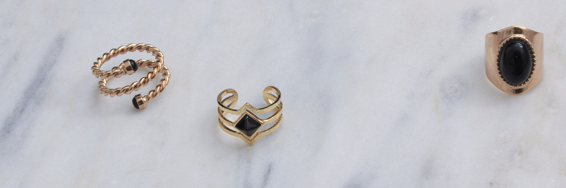 Bagues Onyx