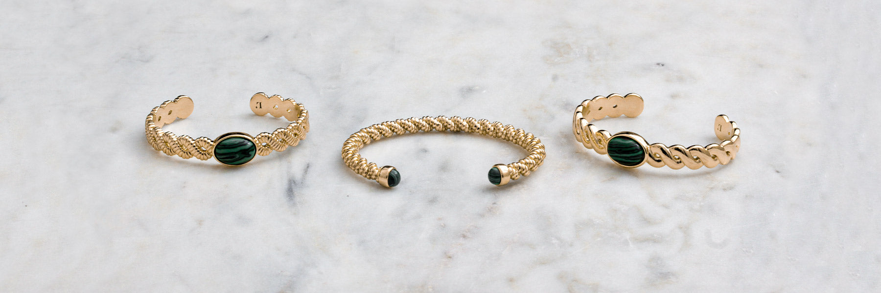 Bracelets Malachite