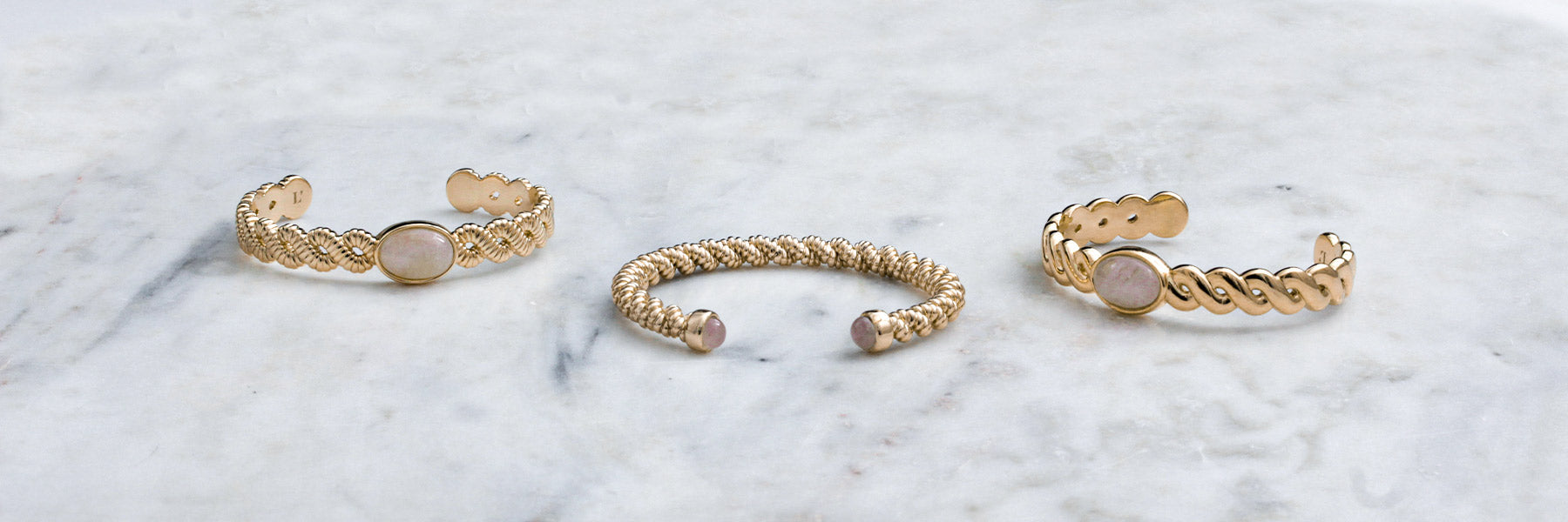Bracelets Quartz Rose