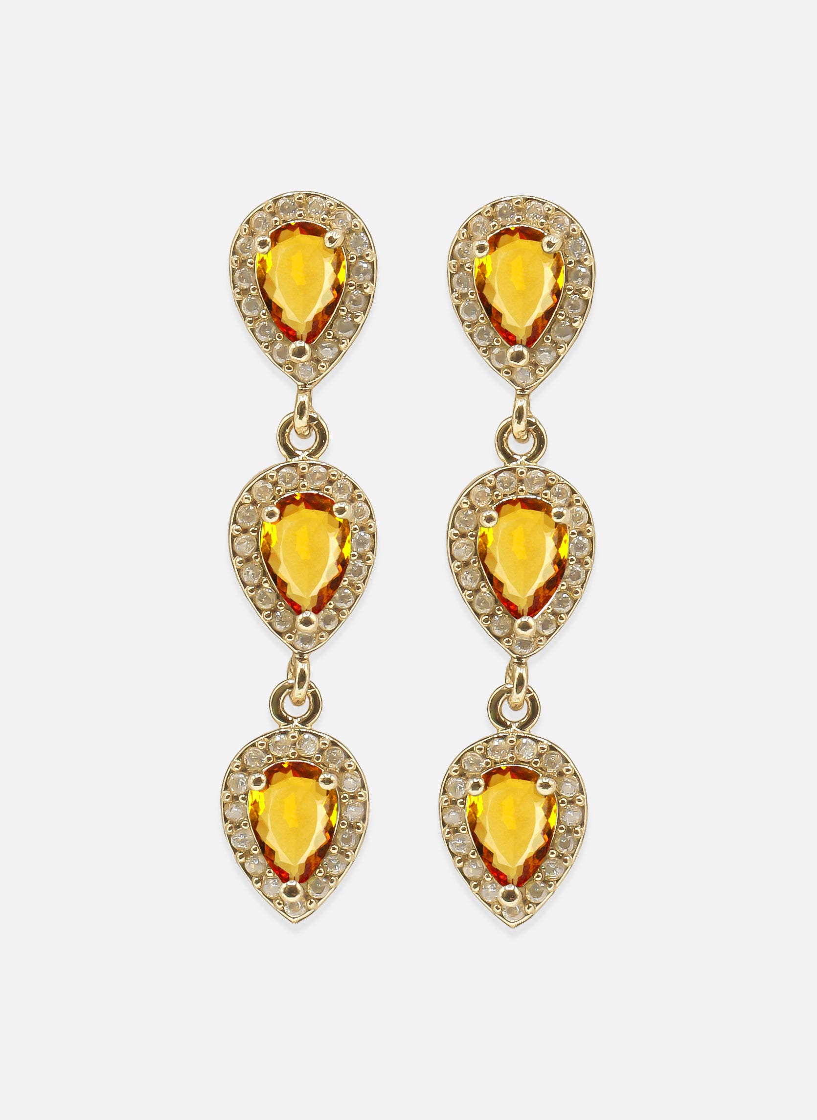 Boucles d'oreilles pendantes Magdalena