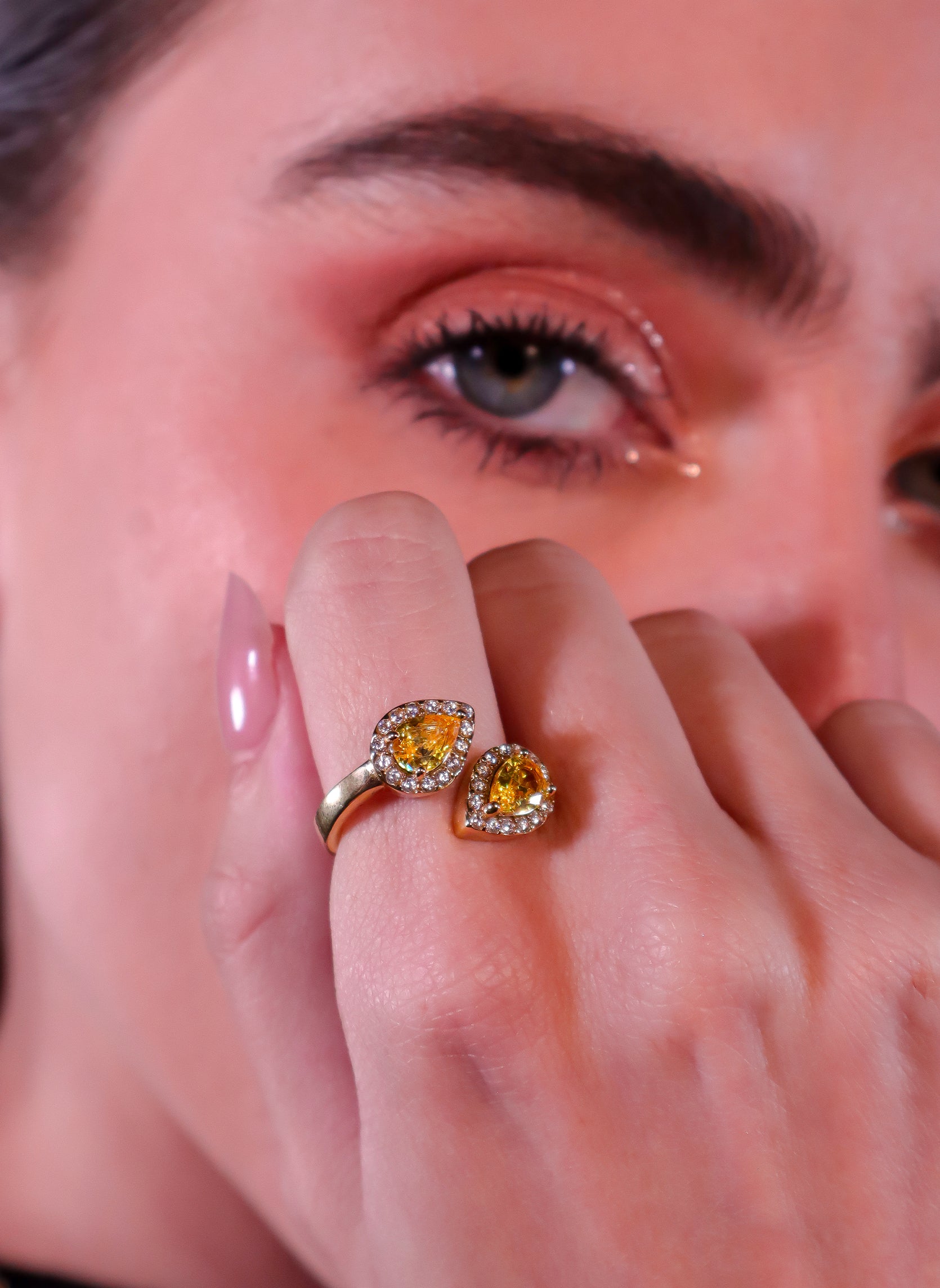 Bague large Marguerite
