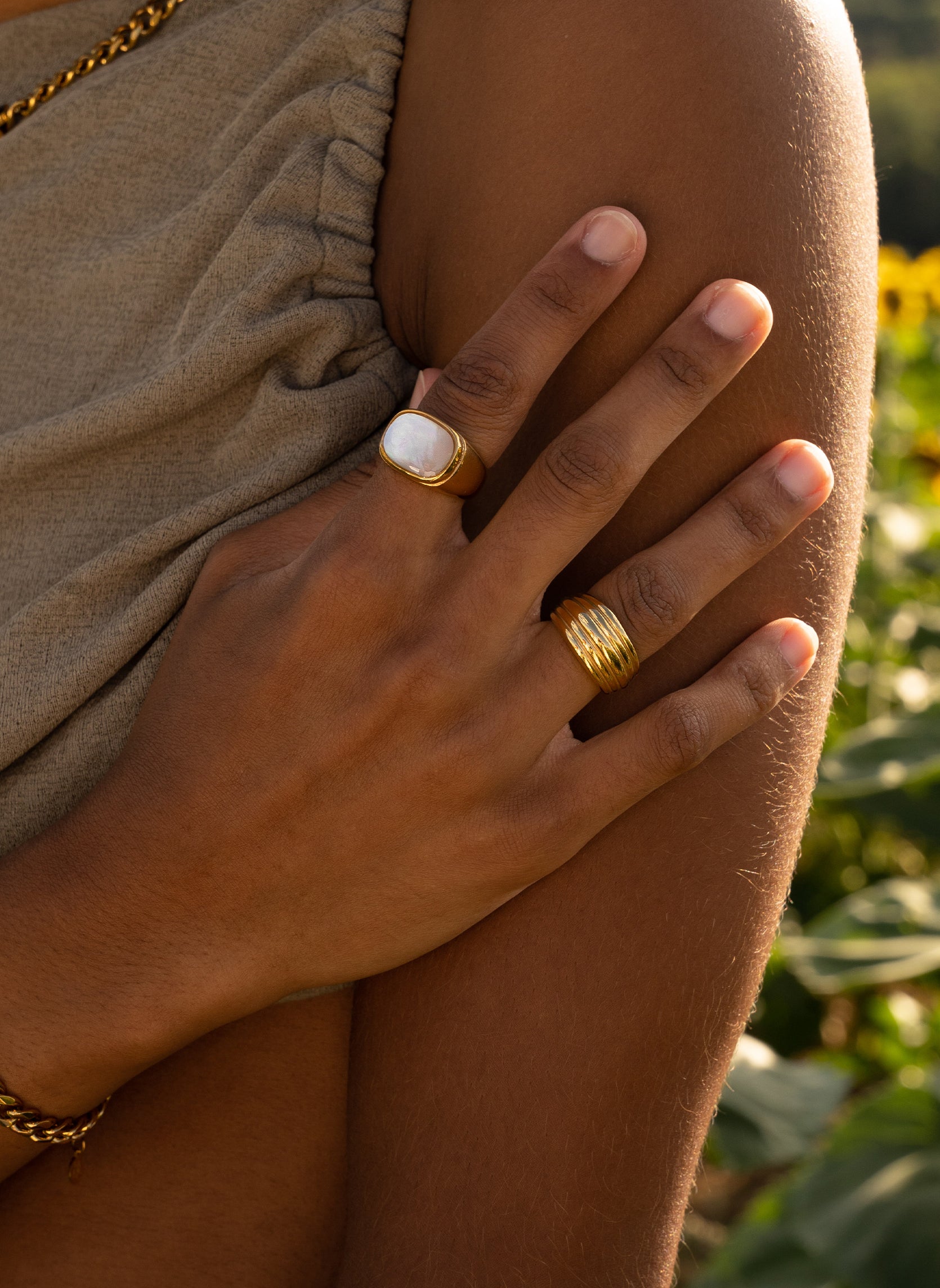 Bague large Musca