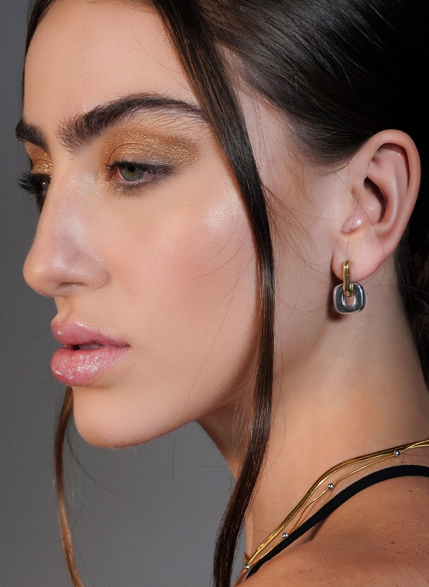 Boucles d'oreilles pendantes Peggy