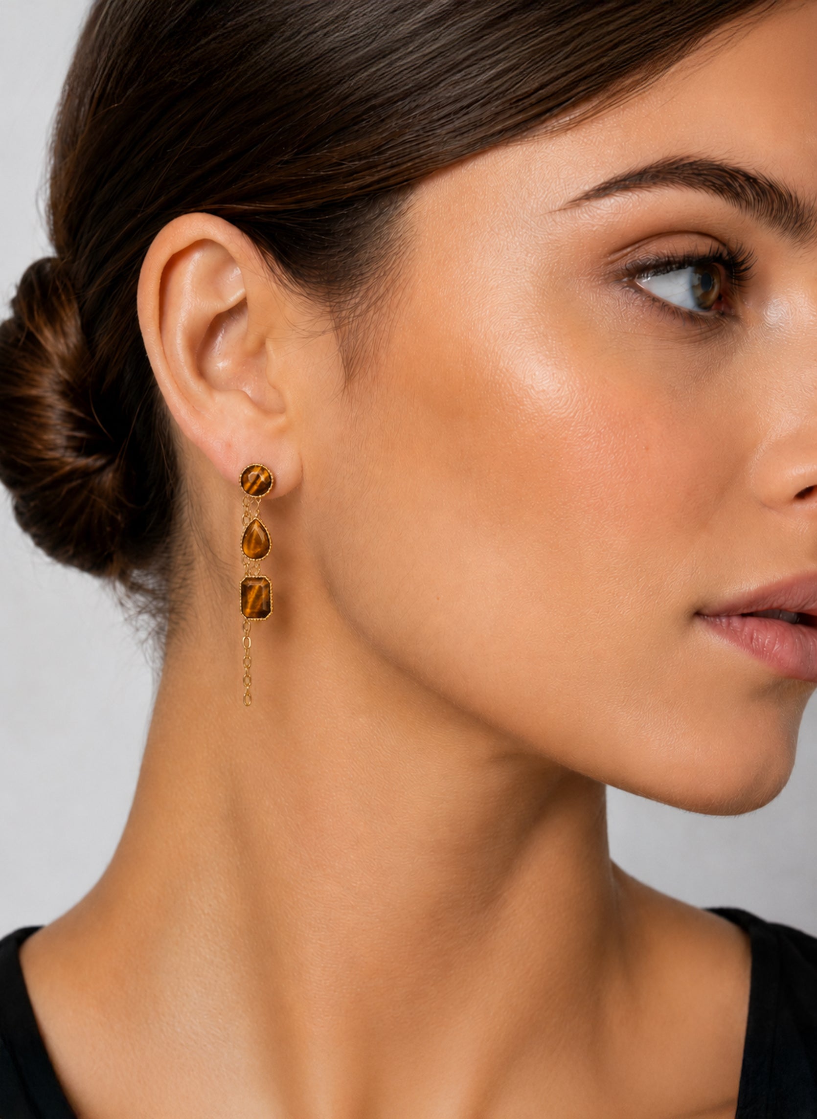 Boucles d'oreilles pendantes Vera